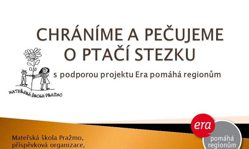 logo ERA ptačí stezka